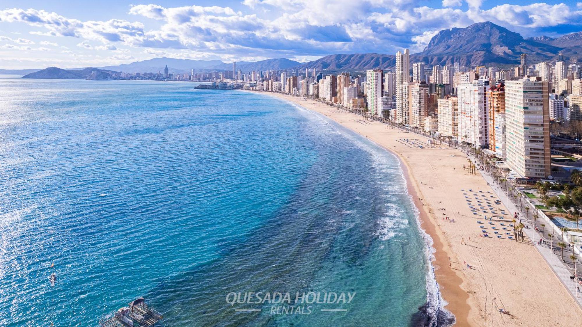 100Mts To Beach, Luxury Apartment Benidorm Encanto Zewnętrze zdjęcie