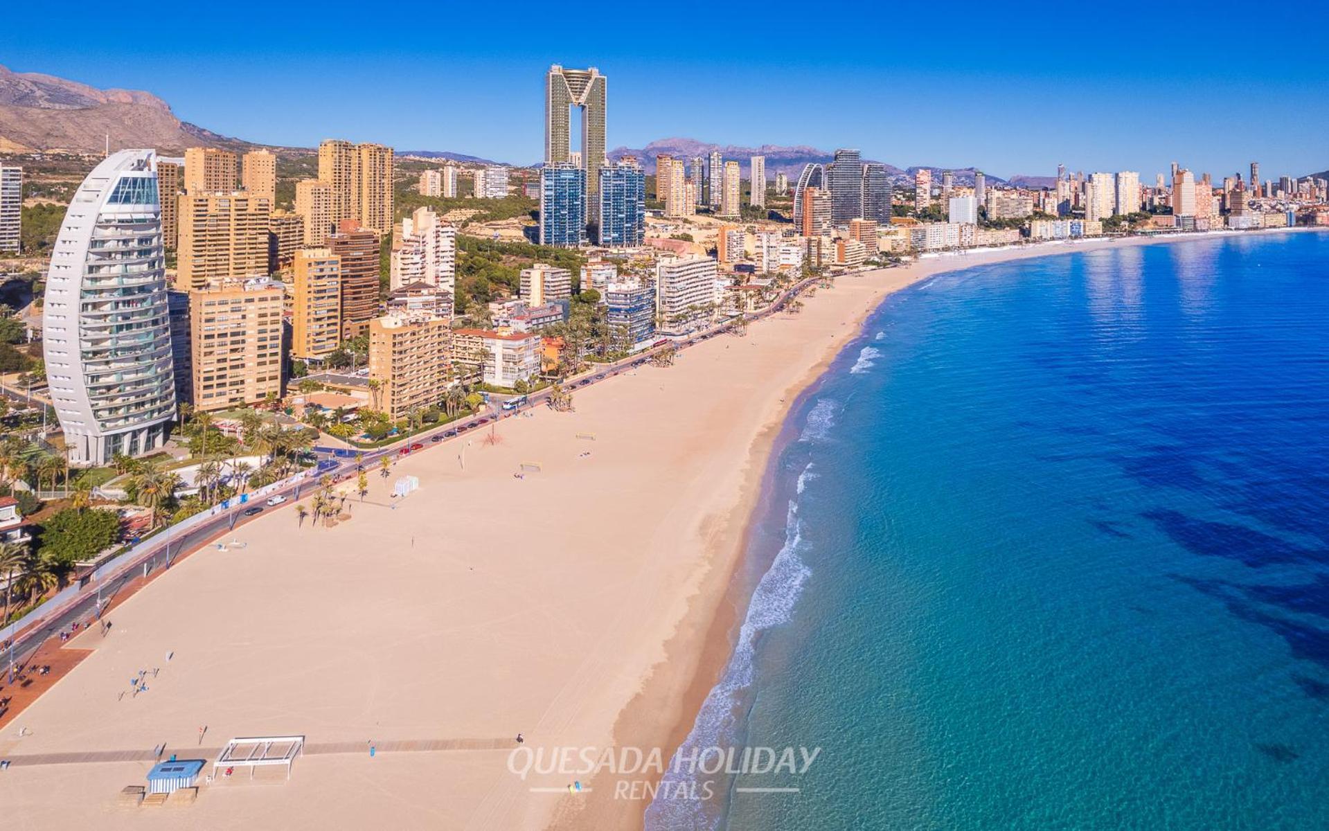 100Mts To Beach, Luxury Apartment Benidorm Encanto Zewnętrze zdjęcie