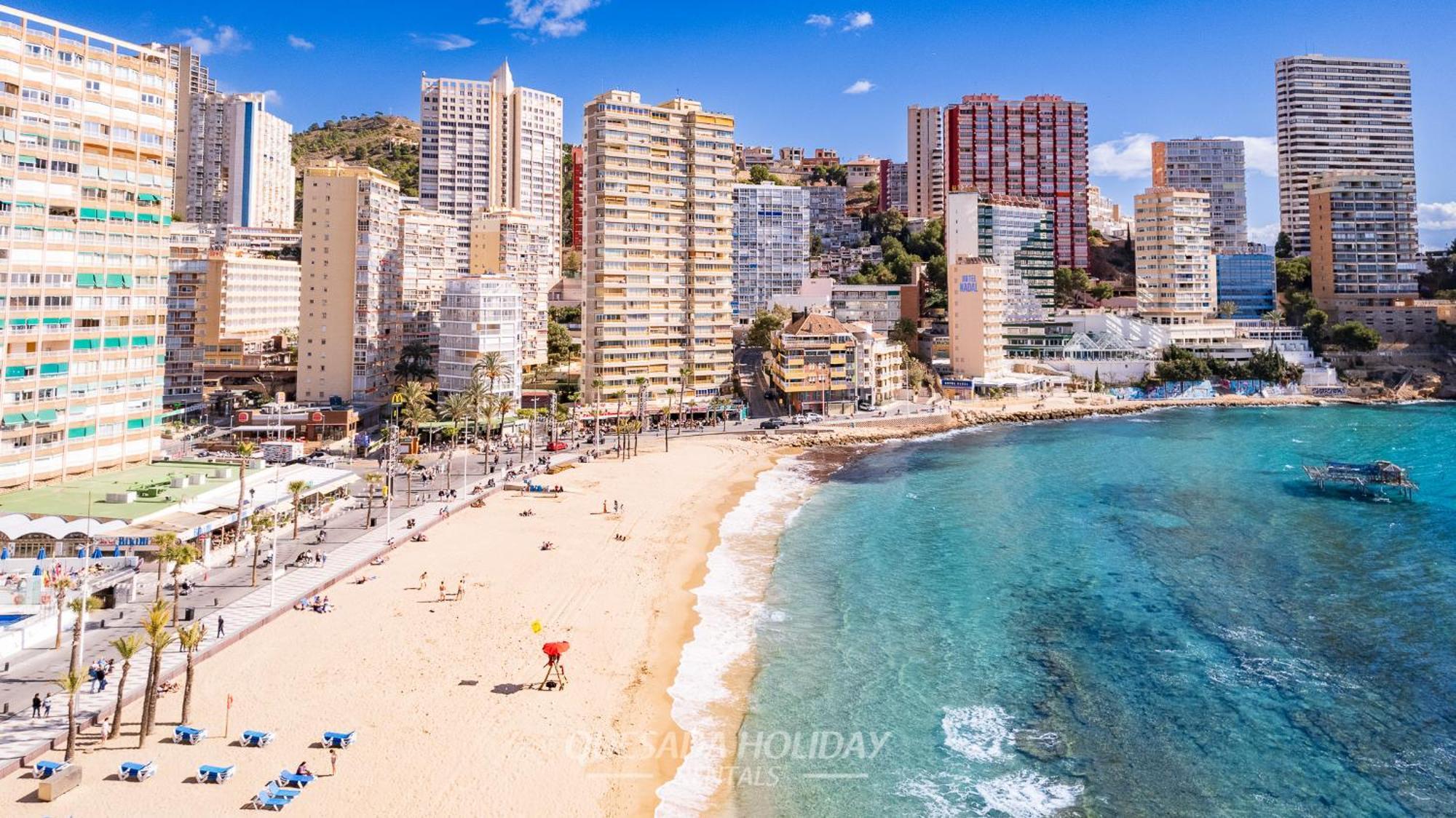 100Mts To Beach, Luxury Apartment Benidorm Encanto Zewnętrze zdjęcie