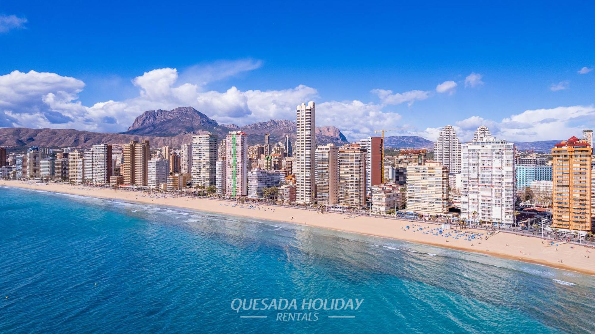 100Mts To Beach, Luxury Apartment Benidorm Encanto Zewnętrze zdjęcie