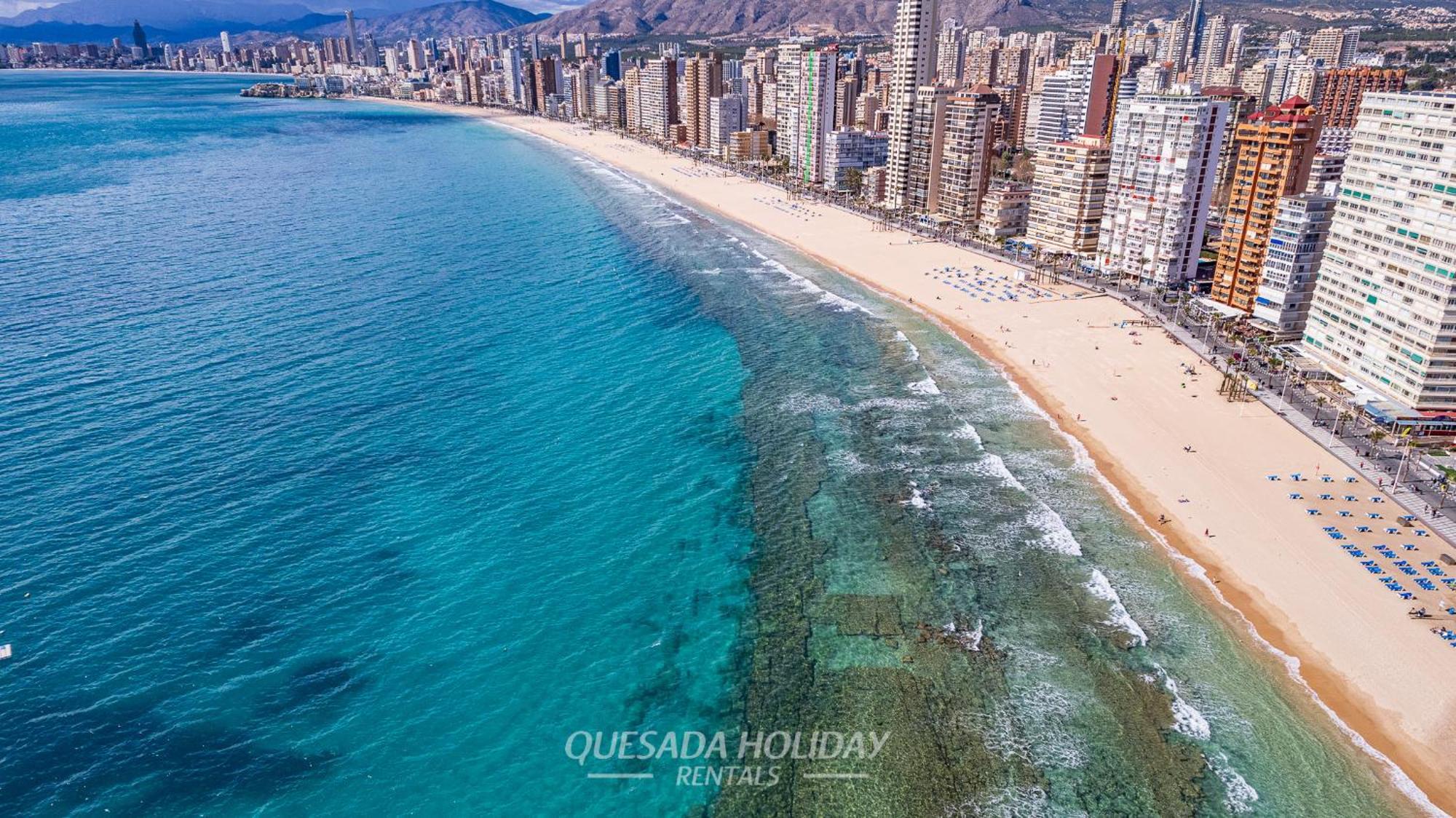 100Mts To Beach, Luxury Apartment Benidorm Encanto Zewnętrze zdjęcie