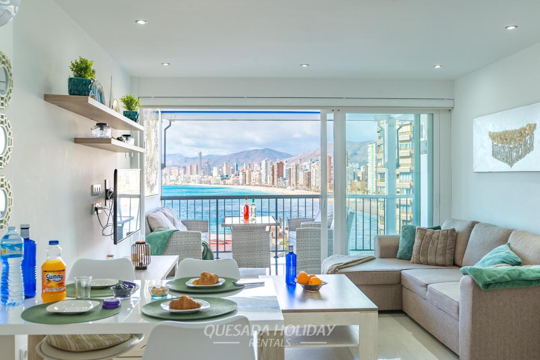 100Mts To Beach, Luxury Apartment Benidorm Encanto Zewnętrze zdjęcie