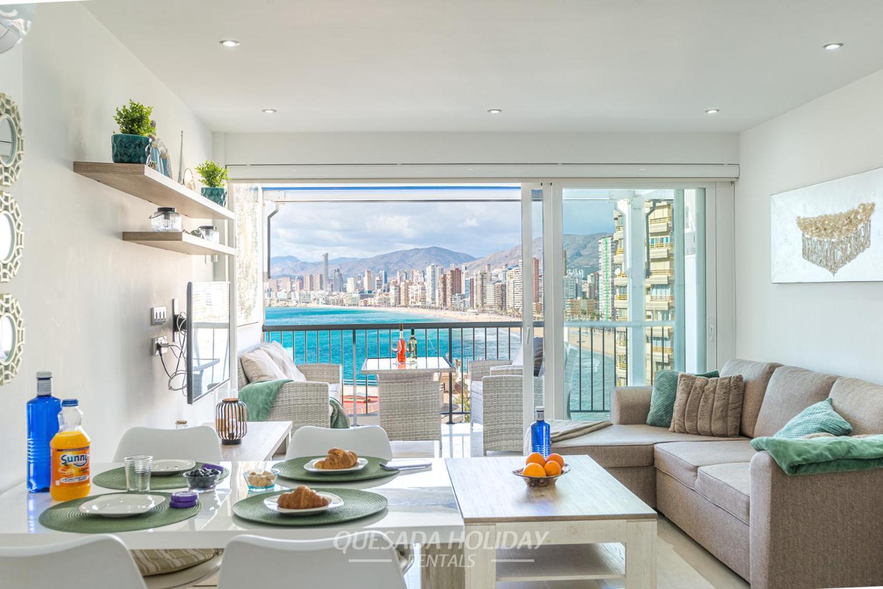 100Mts To Beach, Luxury Apartment Benidorm Encanto Zewnętrze zdjęcie